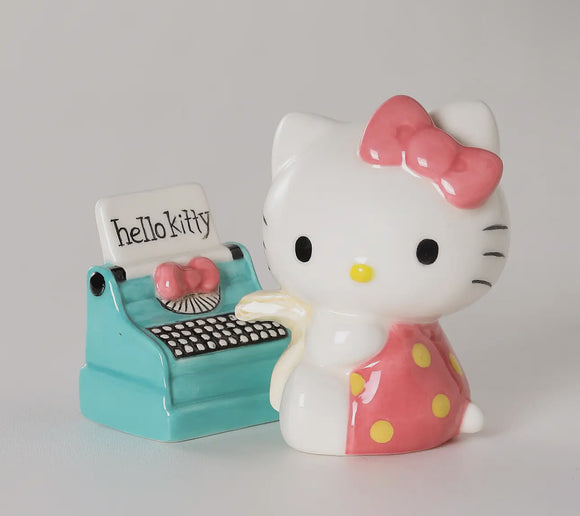 Hello Kitty Retro Typewriter S&P Set PREORDER