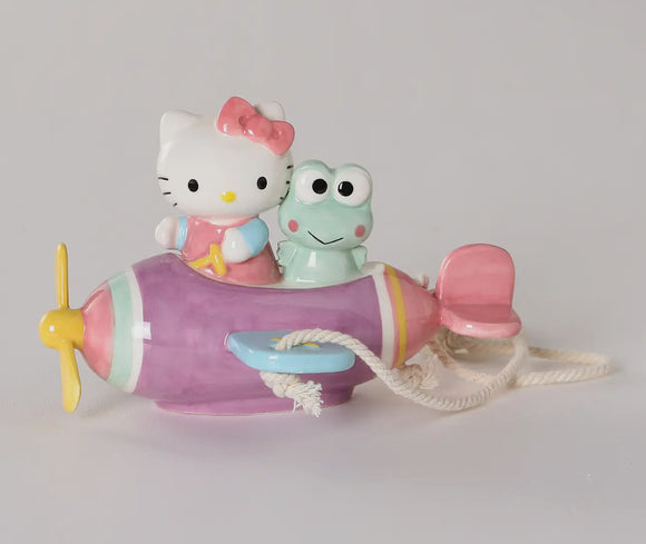 Hello Kitty and Keroppi Airplane Swinger PREORDER