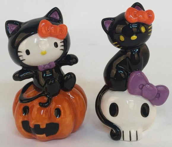 Halloween Hello Kitty Black Cat S&P Set PREORDER