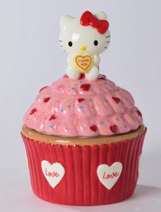 Hello Kitty Cupcake Candy Jar PREORDER