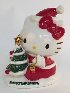 Hello Kitty with Tree Figurine with Gold PREORDER